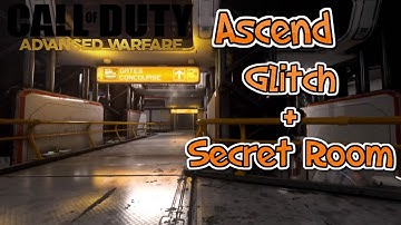 COD AW Ascend On Top Of Map Glitch + Secret Room