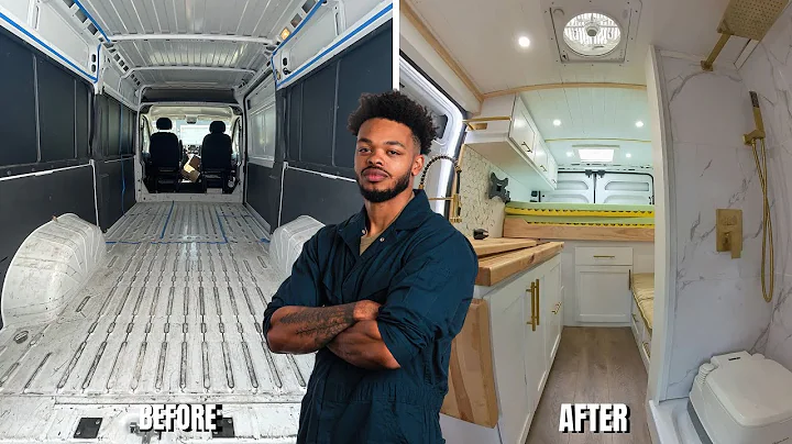 I Transformed a Work Van into a Mobile Home | Full...