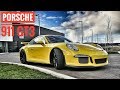 Yellow!!! Porsche 911 GT3 Coupe Walk Around Wow! 9000 rpm Redline and 475 Horsepower YR 2014