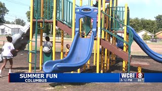 Campers wrap up first week of Columbus Rec Summer camp