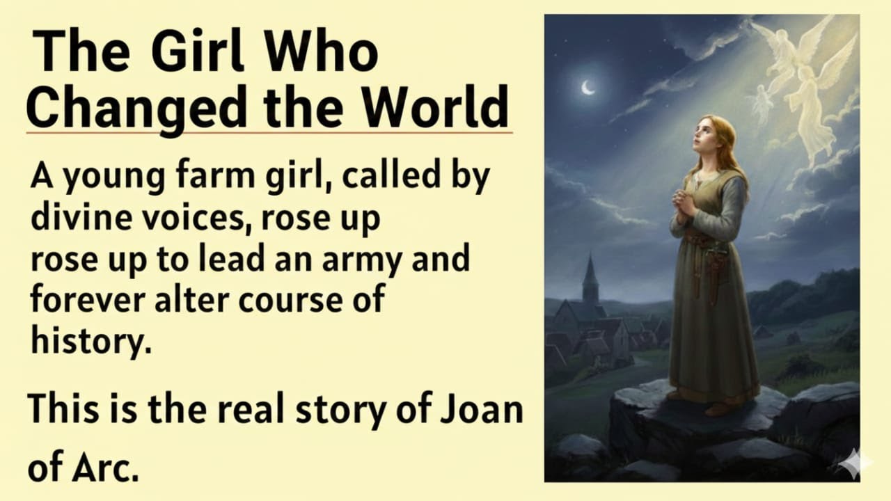 The Incredible True Story of Joan of Arc 🇫🇷 | Learn English Through Real History | Silver Narratives
