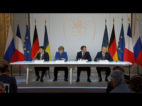 News conference following the Normandy format summit