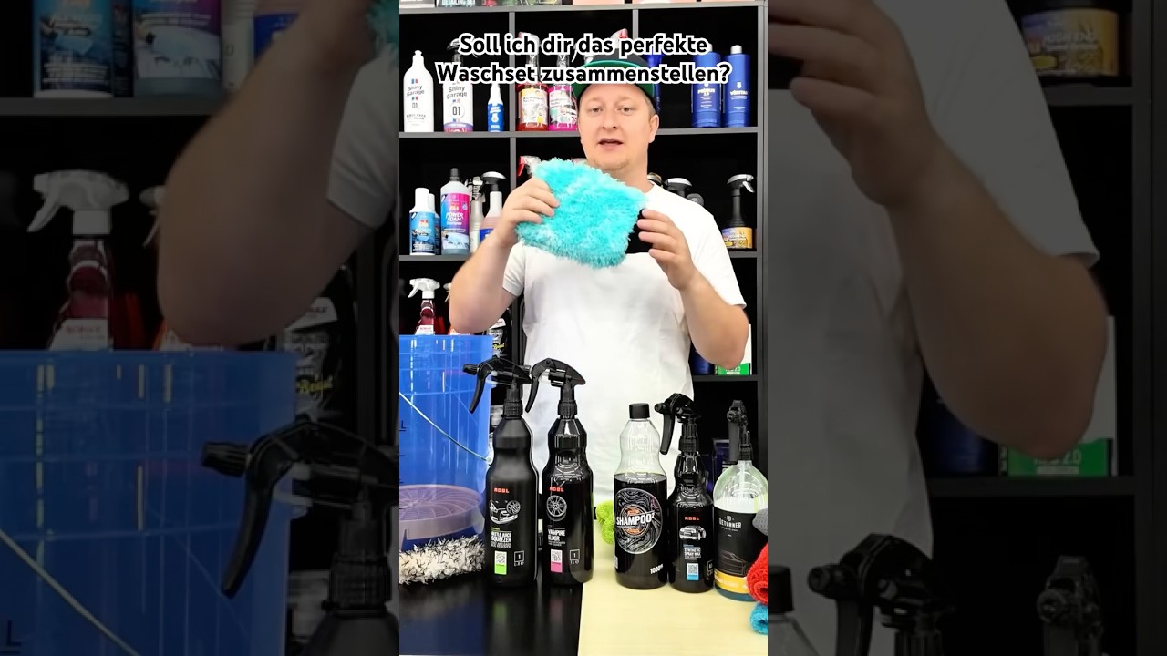 AUTOPFLEGE WASCHSET GUIDE 2025! Der perfekte Start in die Autopflege - EIN-EIMER WASCHSET Teil 1