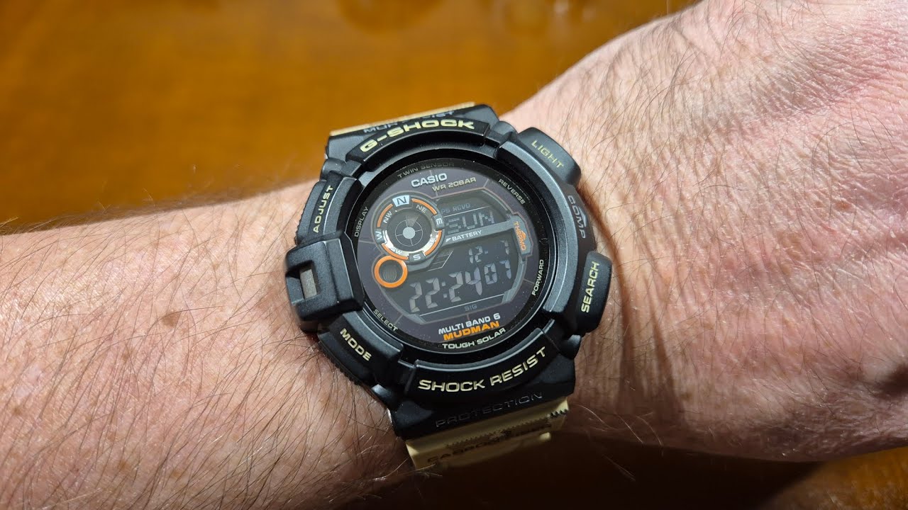 Casio G-Shock GW-9300DC-1ER MUDMAN Desert Camouflage - review, try