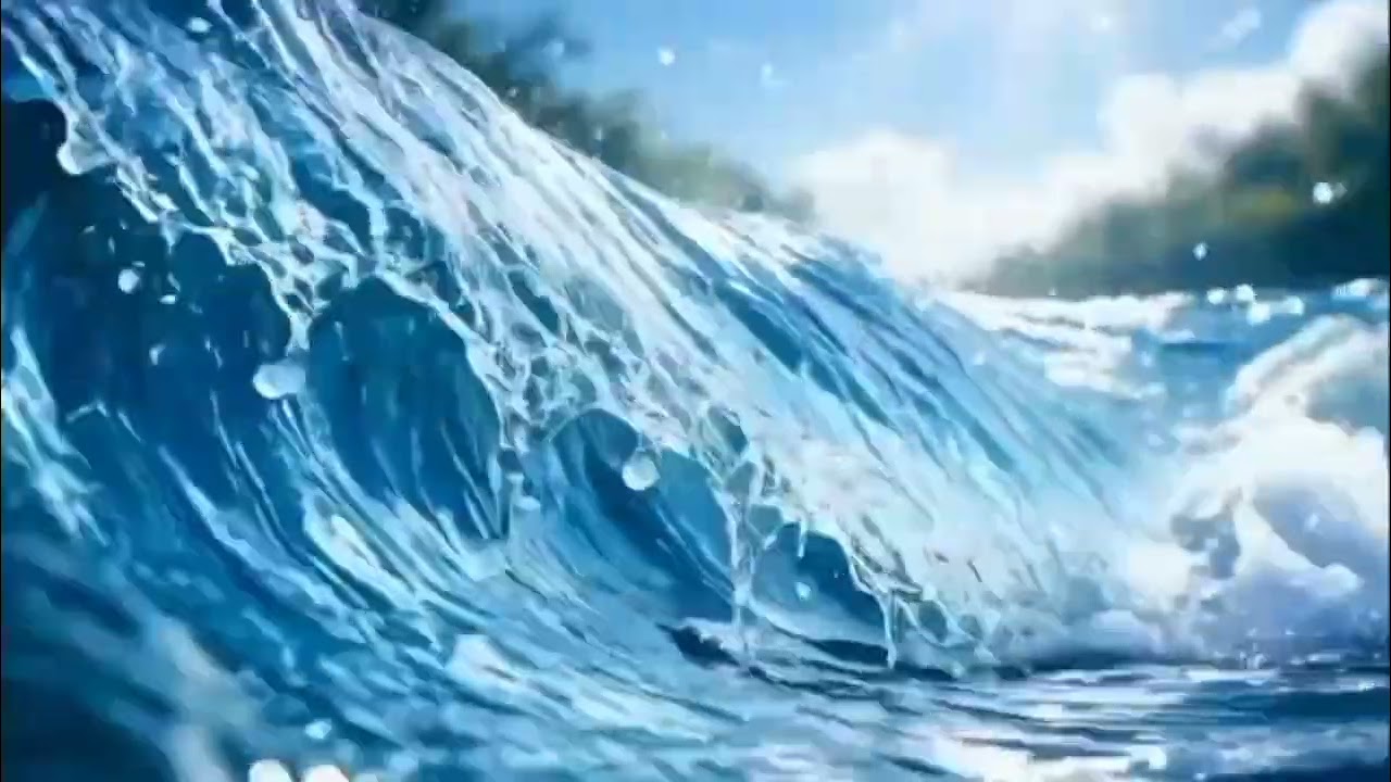 🌊 Flowing Water Sounds 3 Hours | Full HD | Relaxation, Sleep & Study