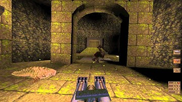 Quake DEMO1 in high resolution with music/soundtrack