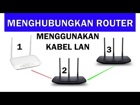 How to connect router 1,2,3 using lan cable