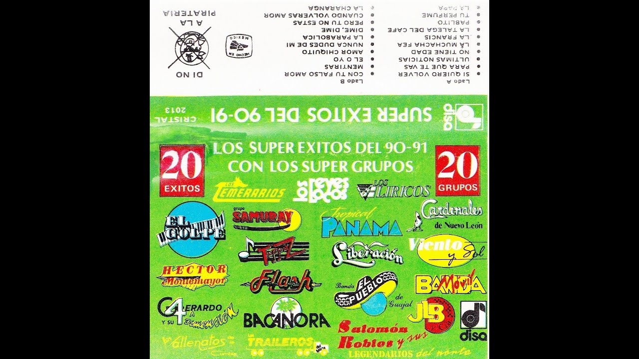 Los Super Exitos Del 90 Varios Grupos Album