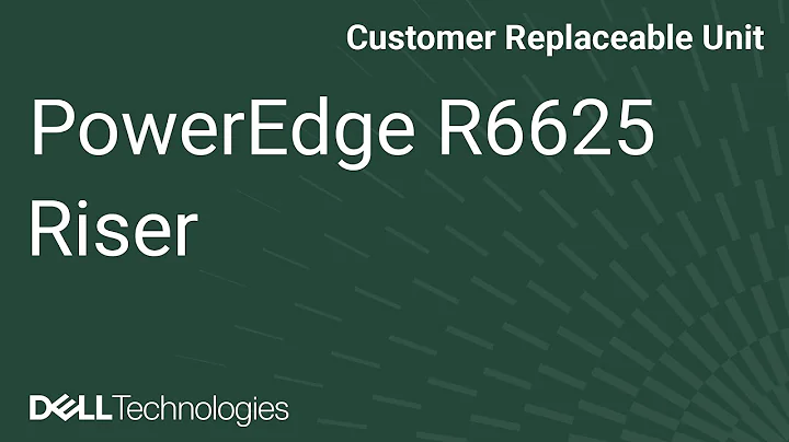 Dell PowerEdge R6625: Remove/Install Riser 2P