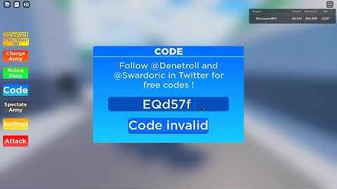 Roblox Noob Army Tycoon codes (May 2021) *All working*