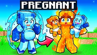 Crystal is PREGNANT with TWIN ELEMENTALS In Minecraft! screenshot 4