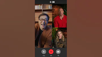 Jackie Chan's VIDEO CALL with FRIENDS 🤙 [Kuaishou 快手 20211122]