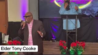 Elder Tony at Evolution!
