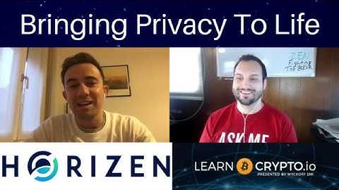 Rob Viglione of Horizen Talks The Future of ZEN & Privacy Ecosystem!!!