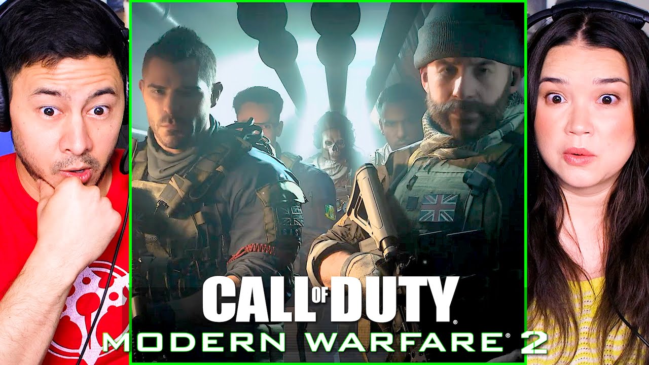 CALL OF DUTY MODERN WARFARE II (60 FPS) World Gameplay Reveal & Dark Water Reaction!