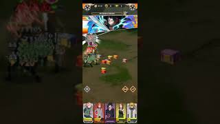 Afk ninja Arena fighting with boss Temari screenshot 2