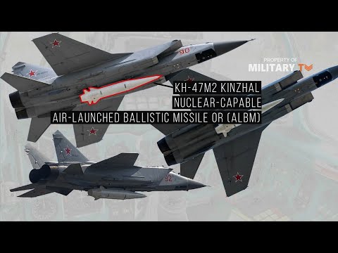 Russia Fires Kinzhal Hypersonic Missiles in Ukraine