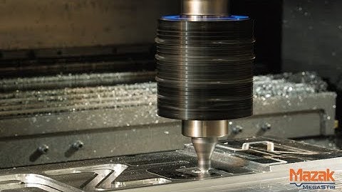Additive Friction Stir Deposition from Mazak MegaStir