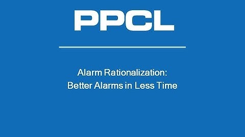 New Alarm Rationalization: how to get better alarms in less time