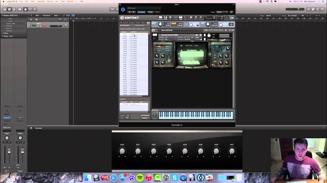 How to use a Midi Controller with Kontakt 5 YouTube