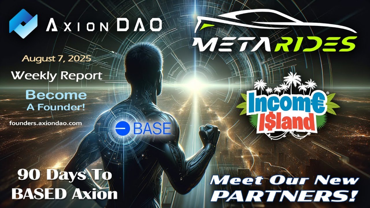 Axion DAO Weekly Update, Partnership Announcement, and Marketing Campaign Launch!