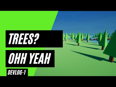 Capa de Adding trees to my game - devlog 1