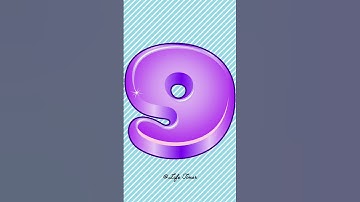 9 to 0 Colorful Countdown with Voice | Stylish & Loud! #countdown #timer #shorts