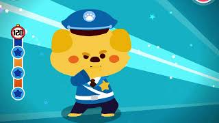 Sheriff Labrador search Little Thief - Help Officer Labrador to Win the Game - Babybus
