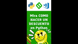 COMO CALCULAR DESCUENTO EN PYTHON ❤️ ¡MUY FACIL! | Aprender a Programar en #python screenshot 5