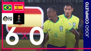 Thumbnail for JOGO COMPLETO: BRASIL X ESPANHA | QUARTAS DE FINAL | COPA DO MUNDO DE FUTEBOL DE AREIA DA FIFA