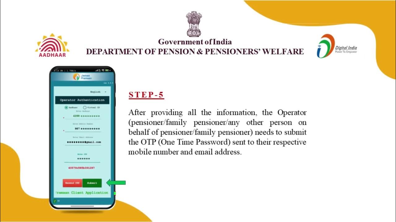 Digital Life Certificate Through Face Authentication Jeevan Pramaan App digital-life-certificate-through-face-authentication-jeevan-pramaan-app