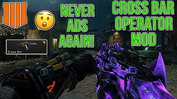 NEVER ADS AGAIN IN BLACK OPS 4 😲 (BO4 CROSS BAR OPERATOR MOD HADES)