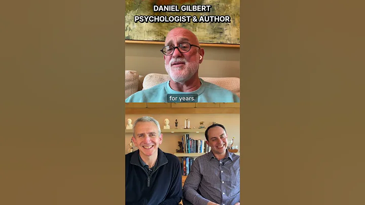 LONG TERM HAPPINESS - Daniel Gilbert, Psychologist & Author