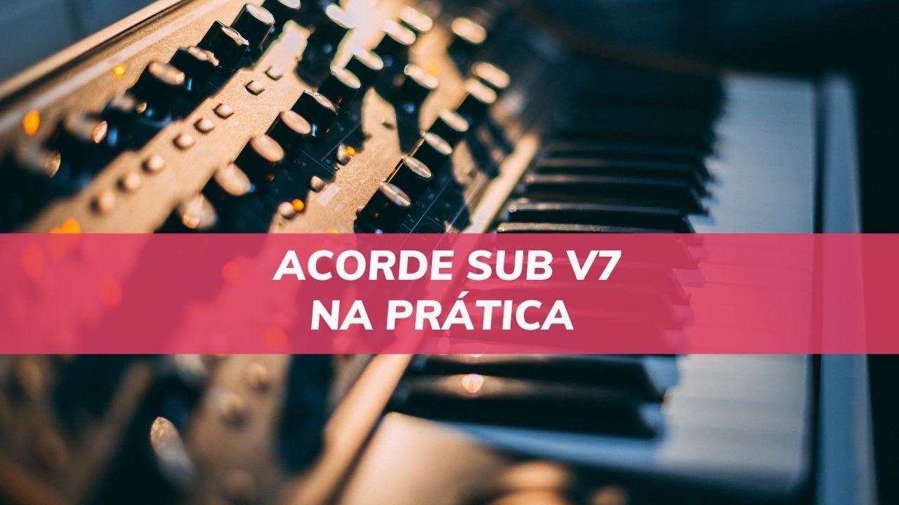 Um acorde incrível para você usar no Neo Soul, Jazz, Bossa Nova. Sub V7 na prática.