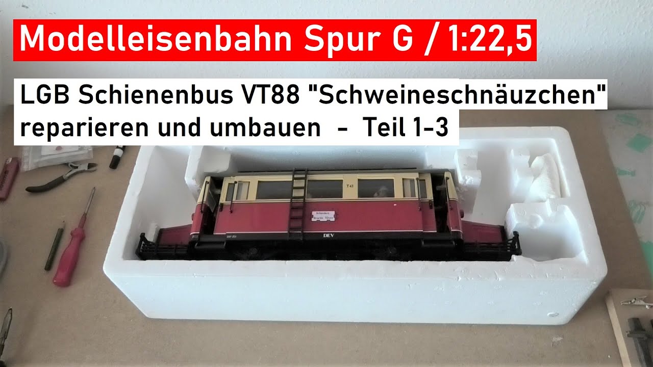LGB Schienenbus VT88 Nr. 2066 