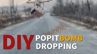 Pop it bomb dropping from DJI drone | DIY a three channel RC box by ZZ Workshop 384 views 4 years ago 6 minutes