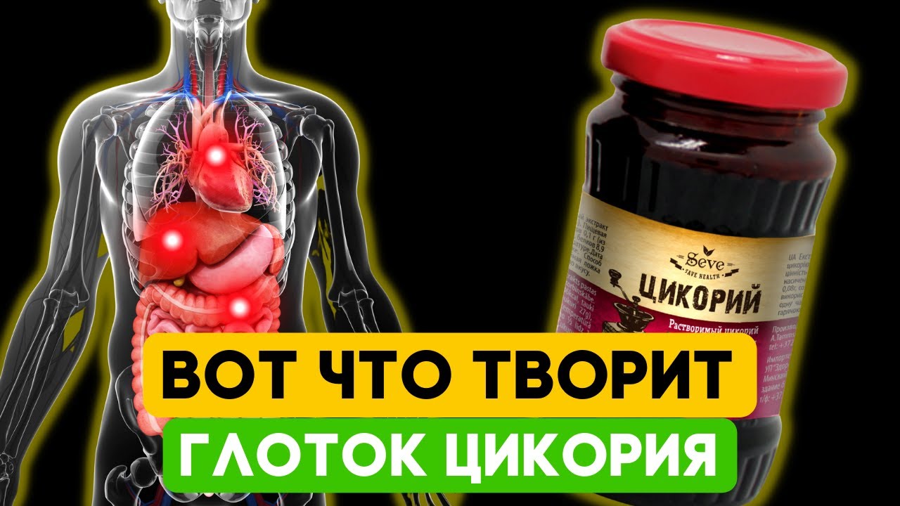 Заменитель кофе ЦИКОРИЙ! Вот что будет если каждый день пить цикорий ...