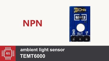 Датчик освещенности TEMT6000