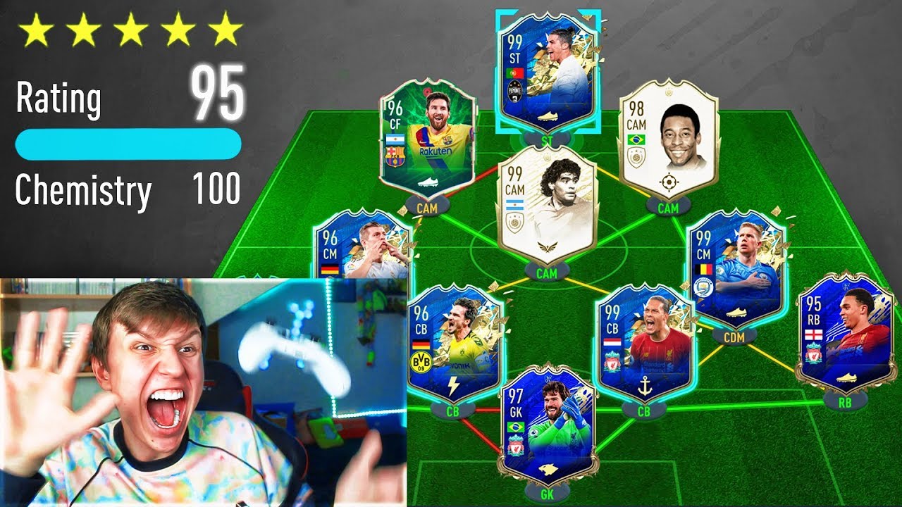 ⁣195 RATED!! - WORLDS FIRST 195 FUT DRAFT!! (FIFA 20)