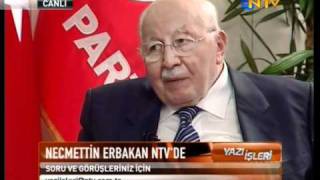 001Ntv 2010.12.07 Yazı İşleri - Necmettin Erbakan