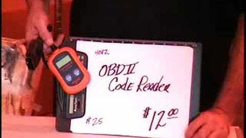 #4082 OBD II Code Reader $12