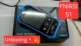 smart multimeter fnirsi S1 UNBOXING !!!