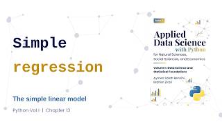 Simple Linear Regression in Python with statsmodels | Ch. 13