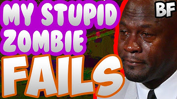My Stupid Zombie FAILS "CoD Zombie Fails" - Zombie Fail Compilation