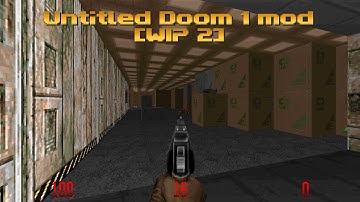 Untitled Doom 1 mod snippet 2 - New revolver
