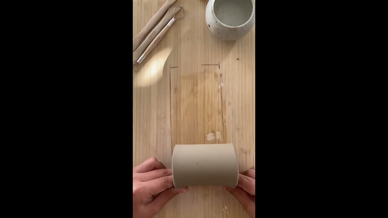 Try Making A Simple Slab Mug With Your Next Crockd Pottery Kit Perfect For Firing Or Air Drying 