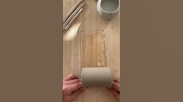 Try Making a Simple Slab Mug with Your Next Crockd Pottery Kit 🙌 Perfect for Firing or Air Drying!