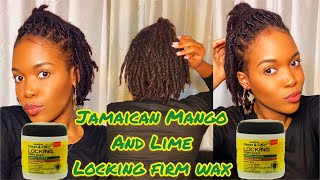 Jamaican Mango & Lime Locking Firm Wax 16 oz