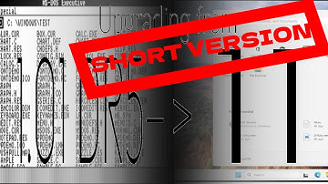 Upgrading from Windows 1.0 Developer Release 5 to Windows 11 (SHORT VERSION)