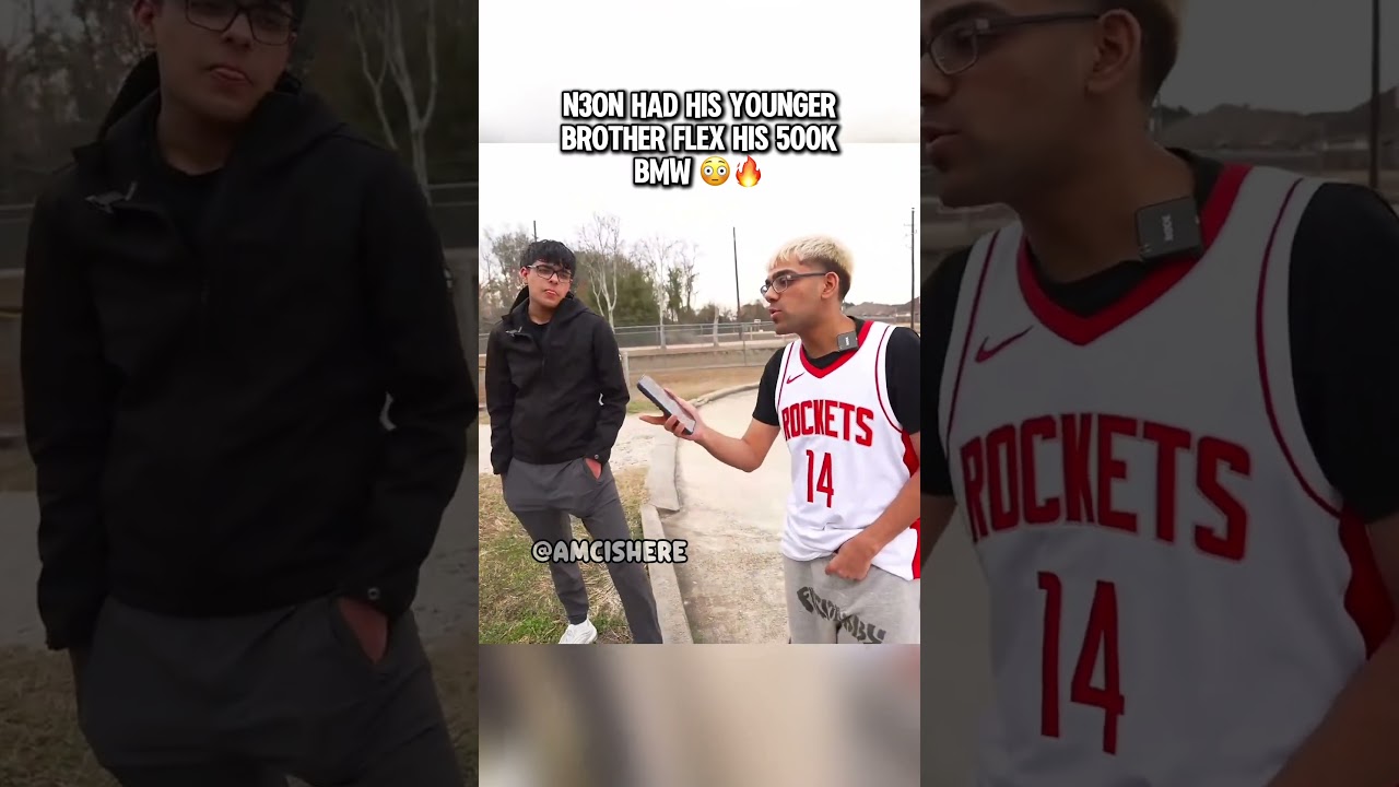 N3on попросил своего младшего брата похвастаться своим BMW за 500 тысяч долларов 